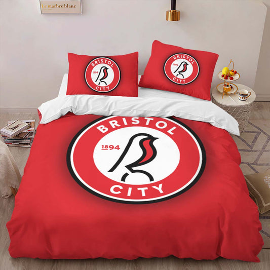Bristol City Football Club EFL Championship BCFC 07 Duvet Cover Set