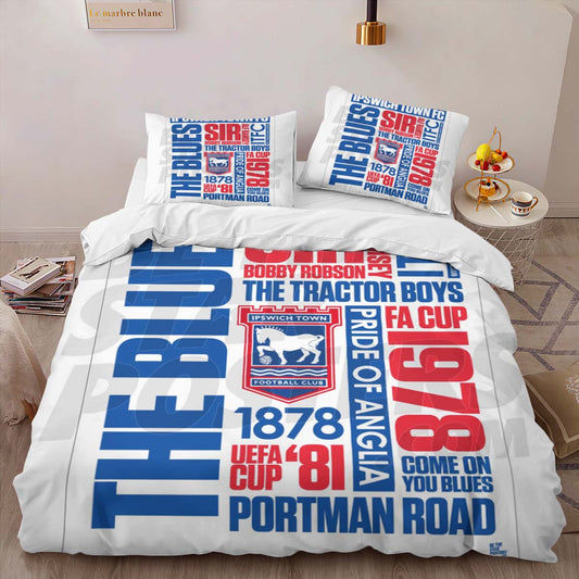 Ipswich Town Football Club ITFC 14 Duvet Cover Set