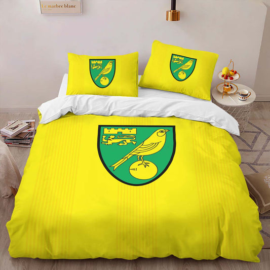 Norwich City Football Club NCFC 11 Duvet Cover Set