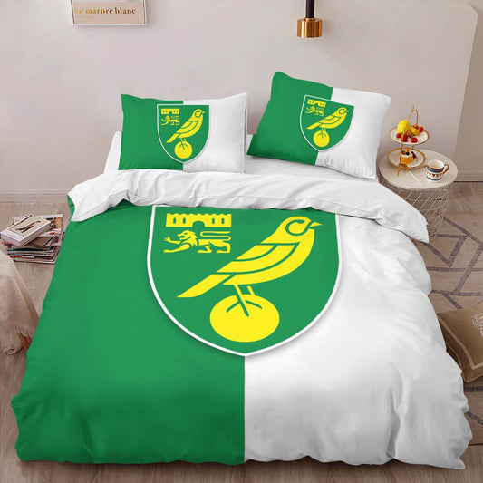 Norwich City Football Club NCFC 12 Duvet Cover Set