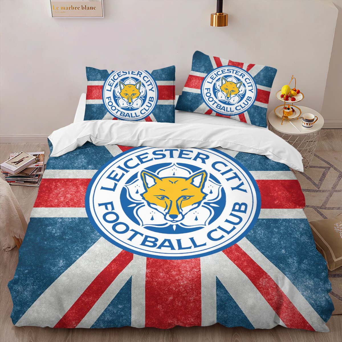 Leicester City Football Club LCFC 13 Duvet Cover Set