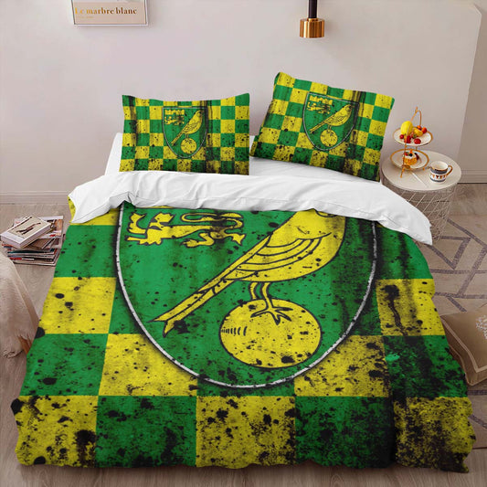 Norwich City Football Club NCFC 09 Duvet Cover Set