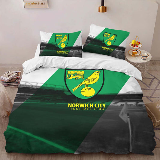 Norwich City Football Club NCFC 06 Duvet Cover Set