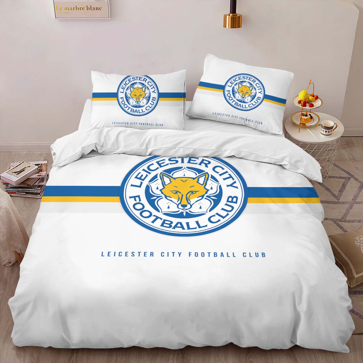 Leicester City Football Club LCFC 14 Duvet Cover Set