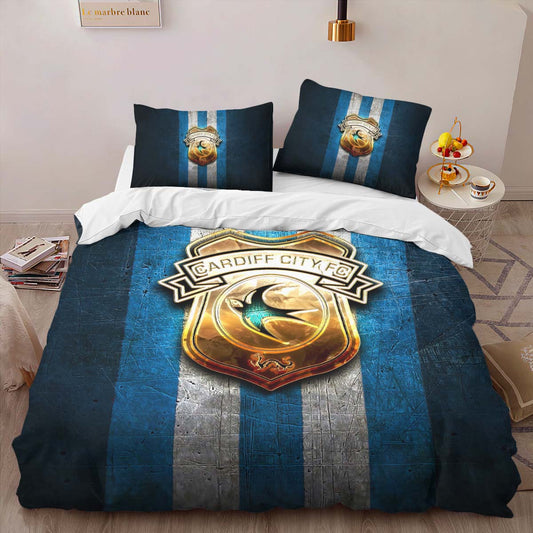 Cardiff City Football Club 11 Duvet Cover Set