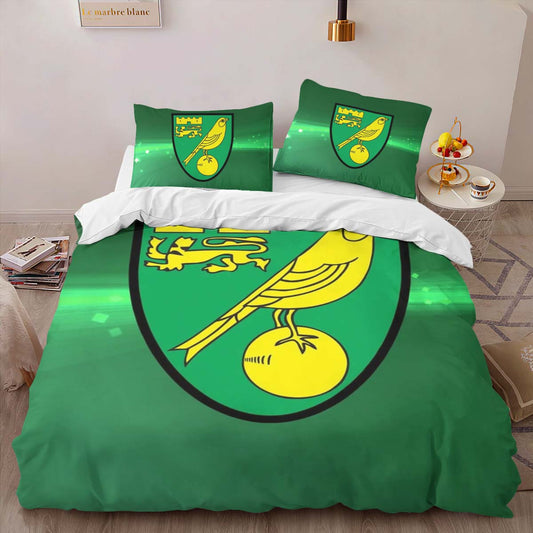 Norwich City Football Club NCFC 07 Duvet Cover Set