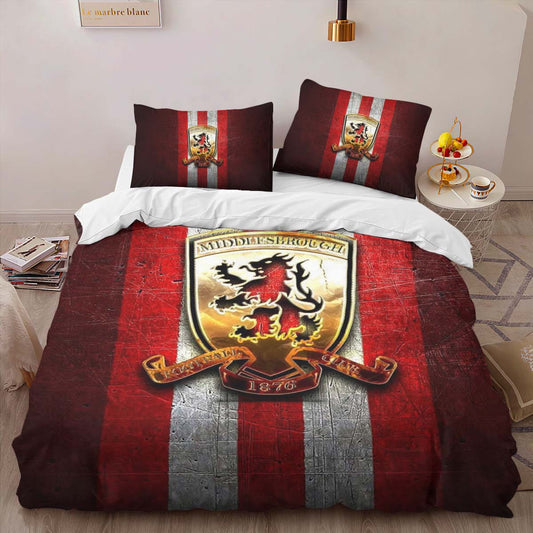 Middlesbrough Football Club MFC 11 Duvet Cover Set