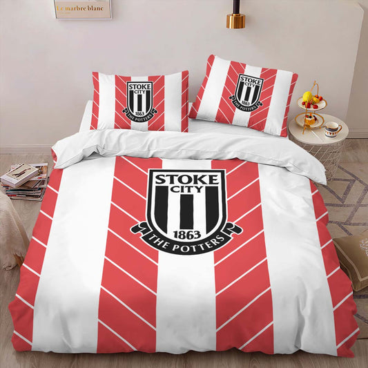 Stoke City Football Club SCFC 02 Duvet Cover Set