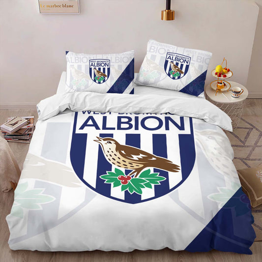 West Bromwich Albion Football Club WBA 04 Duvet Cover Set