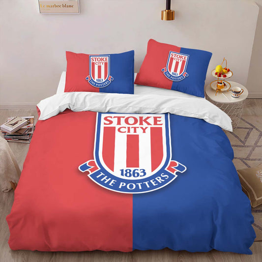 Stoke City Football Club SCFC 22 Duvet Cover Set