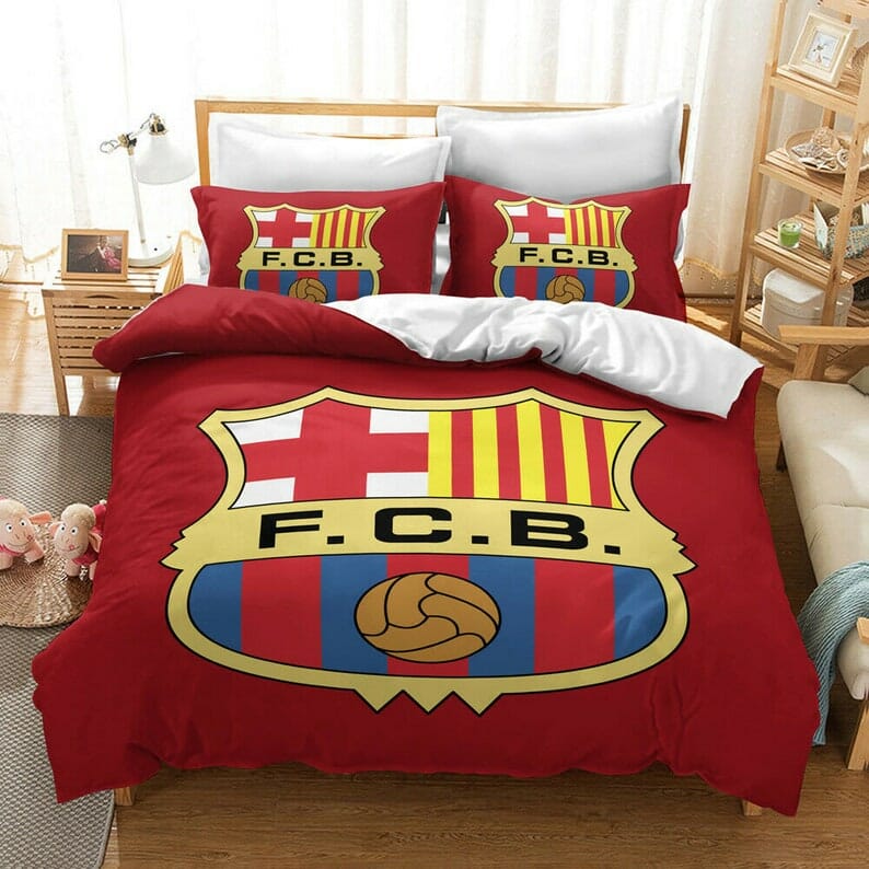 Barcelona Football Club FCB 12 Duvet Cover Set