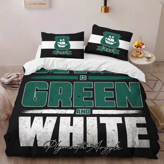 Plymouth Argyle Football Club PAFC 09 Duvet Cover Set