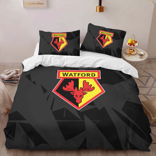 Watford Football Club WFC 04 Duvet Cover Set