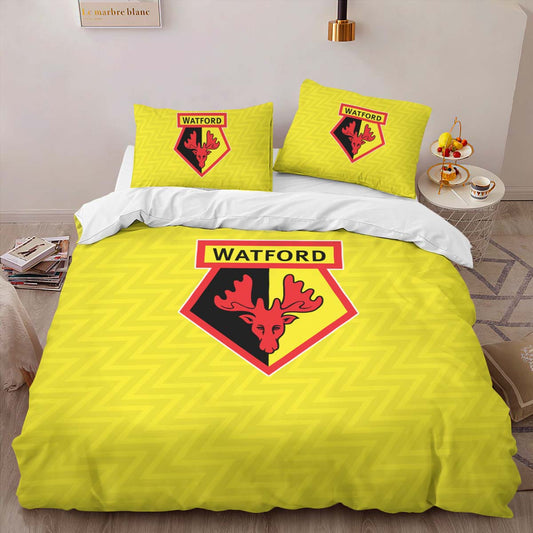 Watford Football Club WFC 02 Duvet Cover Set