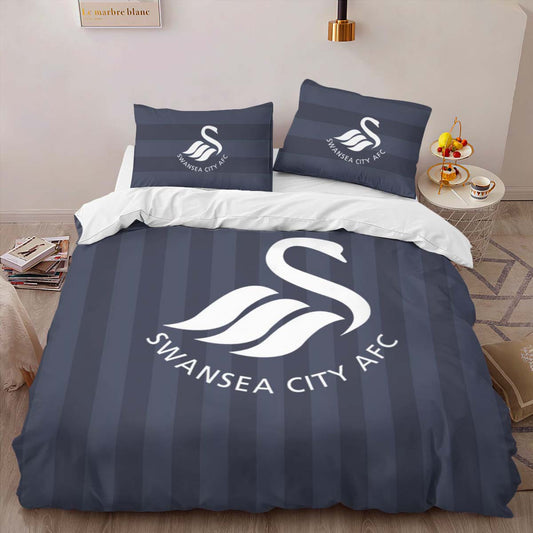 Swansea City Football Club SCFC 06 Duvet Cover Set