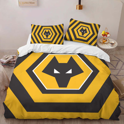 Wolverhampton Wanderers Football Club WWFC 03 Duvet Cover Set