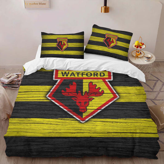 Watford Football Club WFC 06 Duvet Cover Set