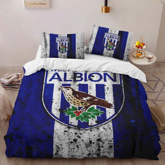 West Bromwich Albion Football Club WBA 08 Duvet Cover Set