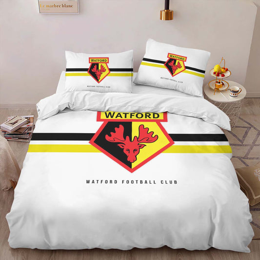 Watford Football Club WFC 14 Duvet Cover Set