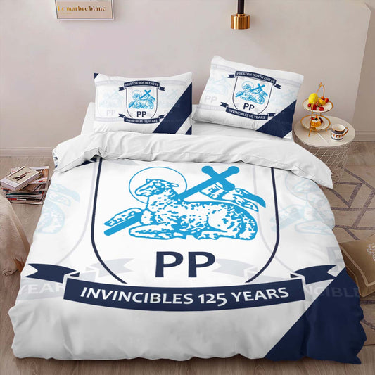 Preston North End Football Club PNEFC 02 Duvet Cover Set