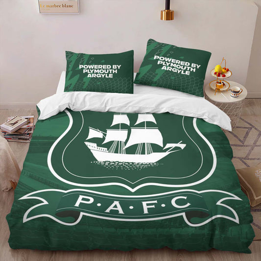 Plymouth Argyle Football Club PAFC 06 Duvet Cover Set