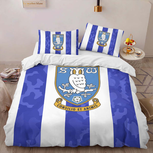 Sheffield Wednesday Football Club SWFC 01 Duvet Cover Set