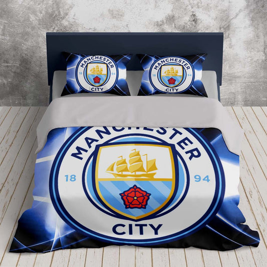 Manchester City Football Club MCFC 16 Duvet Cover Set
