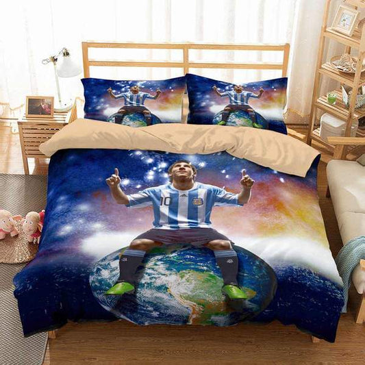 Lionel Messi M10 10 Duvet Cover Set