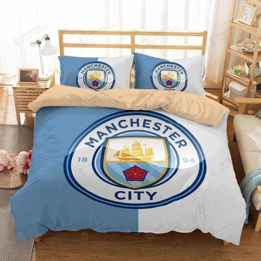 Manchester City Football Club MCFC 24 Duvet Cover Set