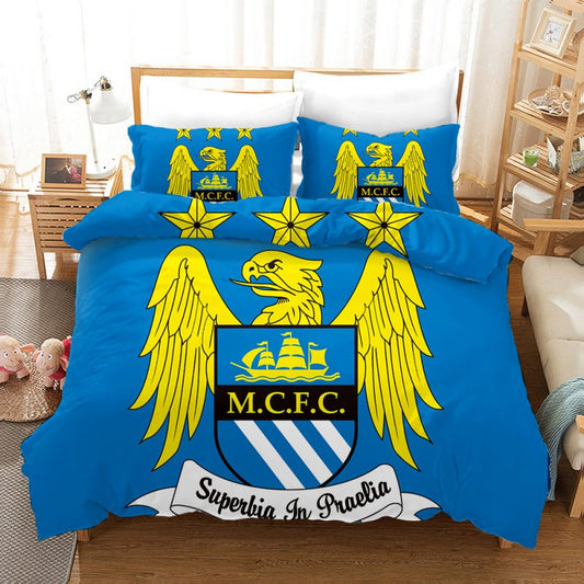 Manchester City Football Club MCFC 14 Duvet Cover Set