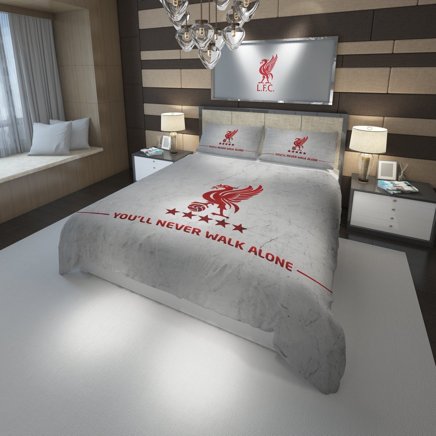 Liverpool Football Club LFC 21 Duvet Cover Set