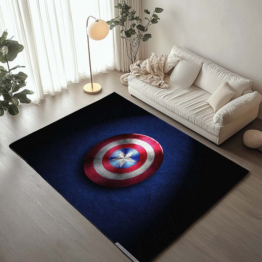 marvel legends captain america shield 2 Rug