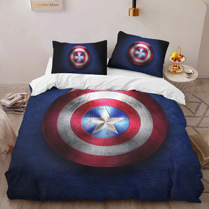marvel legends captain america shield 2 Duvet Cover 2