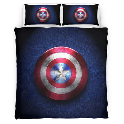 marvel legends captain america shield 2 Duvet Cover