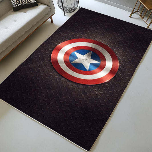 marvel legends captain america shield 3 Rug