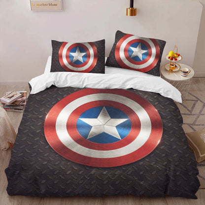 marvel legends captain america shield 3 Duvet Cover 2