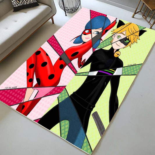 miraculous ladybug 12 Rug