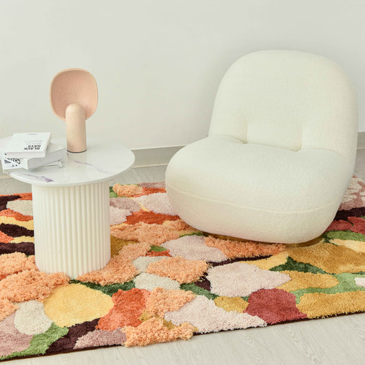 Tasmi Tufted Raised-Weave Rug – 140 x 200 cm