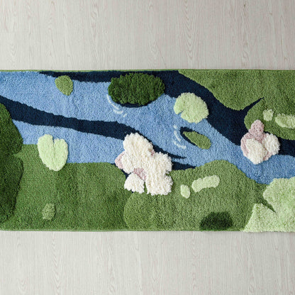 Bronze Tufted Raised-Weave Rug – 70 x 140 cm - 4