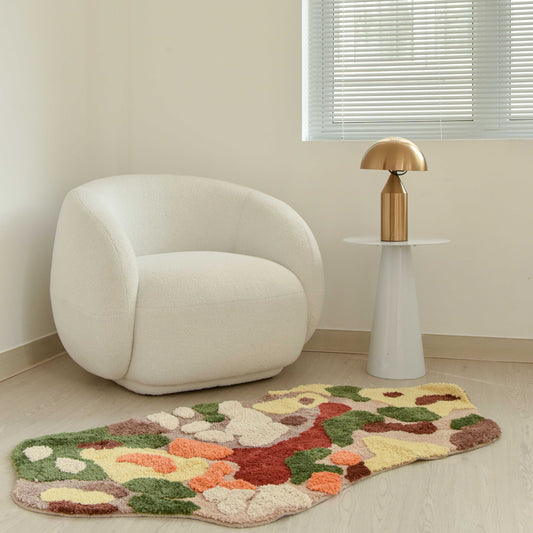 Keily Tufted Raised-Weave Rug – 80 x 150 cm