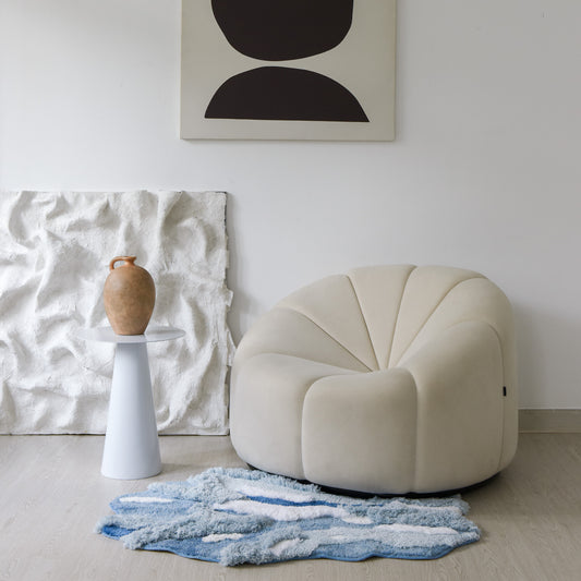 Lovie Tufted Raised-Weave Rug – 80 x 120 cm