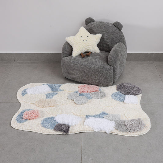 Magolia Tufted Raised-Weave Rug – 80 x 120 cm