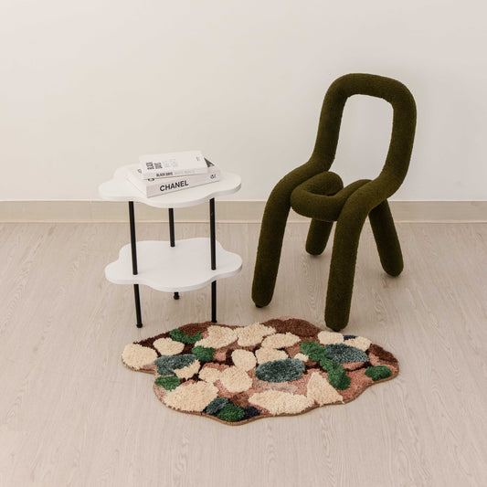 Selena Tufted Raised-Weave Rug – 60 x 90 cm